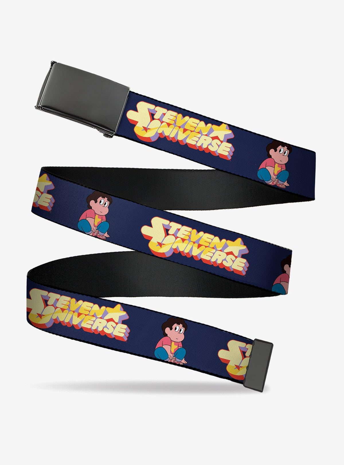 Cinturón azul marino Steven Universe con hebilla de broche
