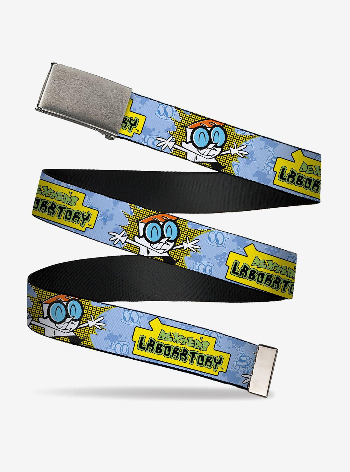 Cinturón negro con logo de Dexter's Laboratory