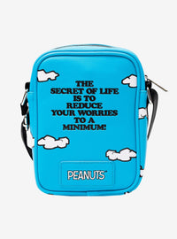 Cartera bandolera Peanuts: Snoopy y Woodstock