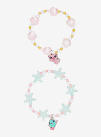 Set de pulseras de cuentas Littlest Pet Shop: nutria y delfín