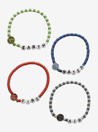 Set de pulseras de cuentas de Avatar: La leyenda de Aang