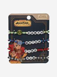 Set de pulseras de cuentas de Avatar: La leyenda de Aang