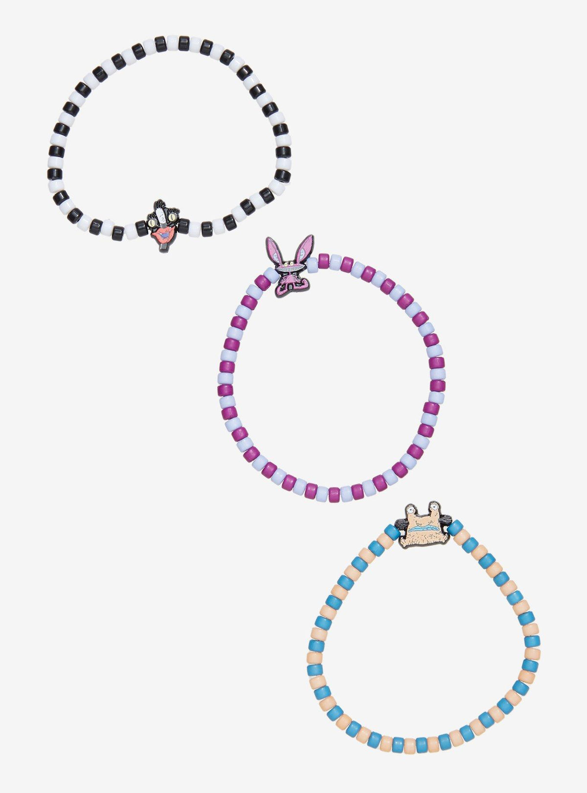 Set de 3 pulseras Aaahh!!! Real Monsters