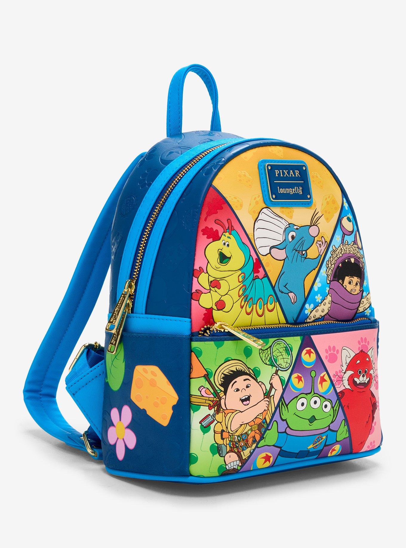 Mochila mini Loungefly con personajes de Pixar