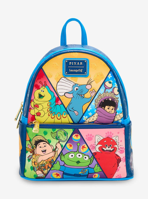 Mochila mini Loungefly con personajes de Pixar