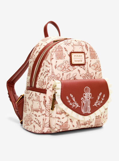 Mochila mini Disney Pixar Ratatouille con estampado de Remy
