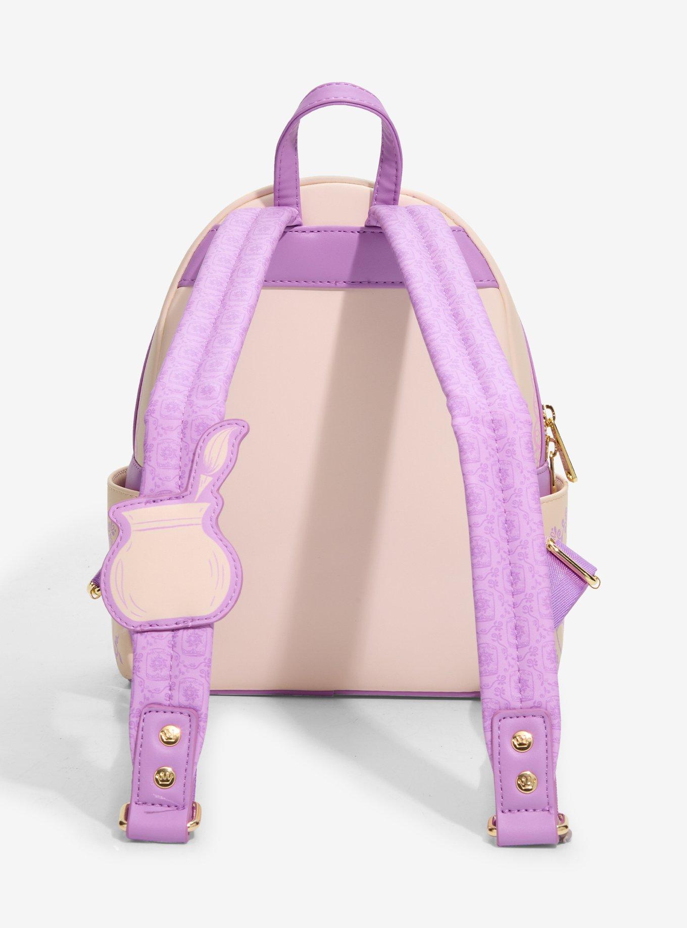 Mochila mini Disney Tangled Rapunzel con linternas