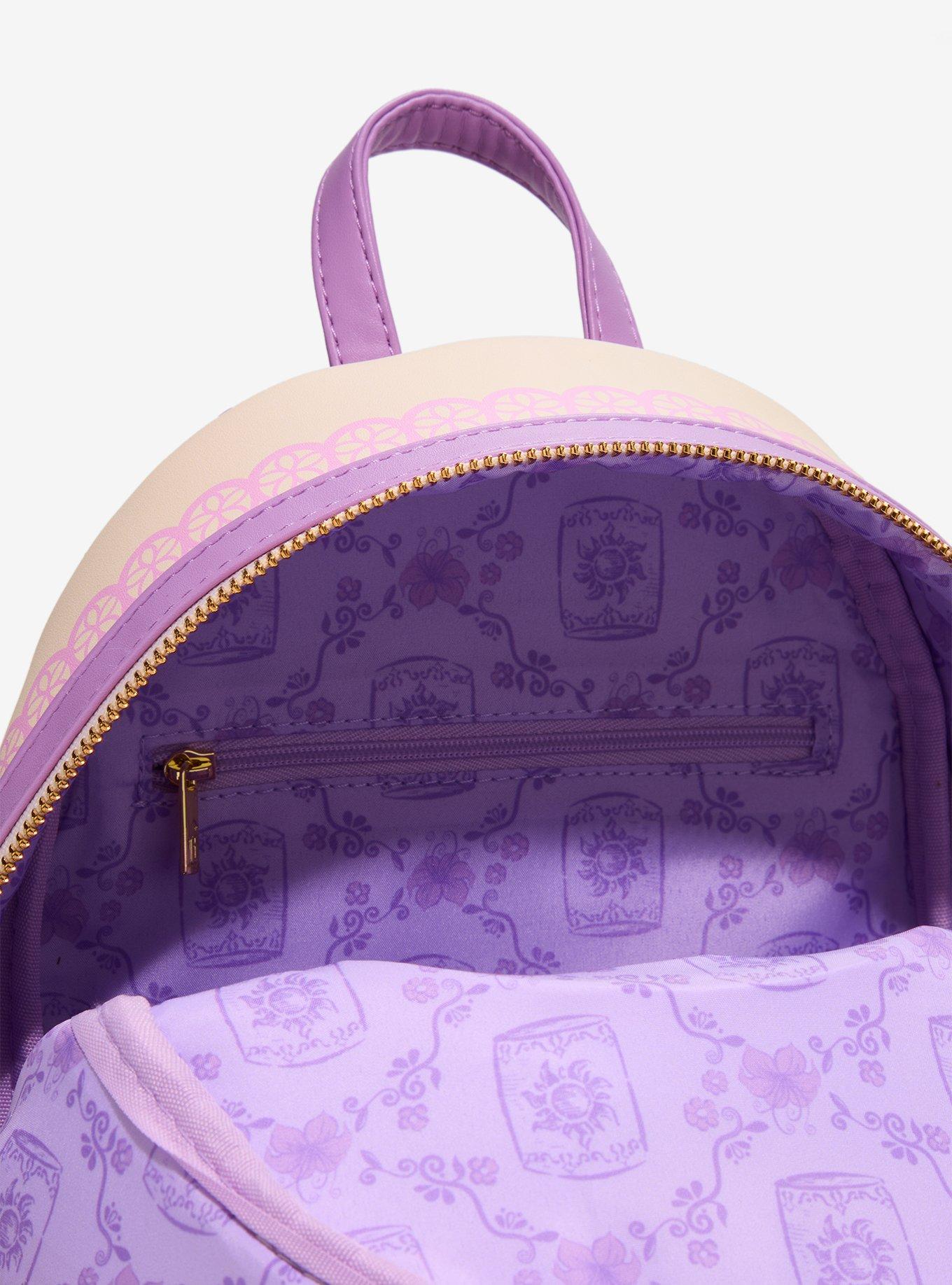 Mochila mini Disney Tangled Rapunzel con linternas