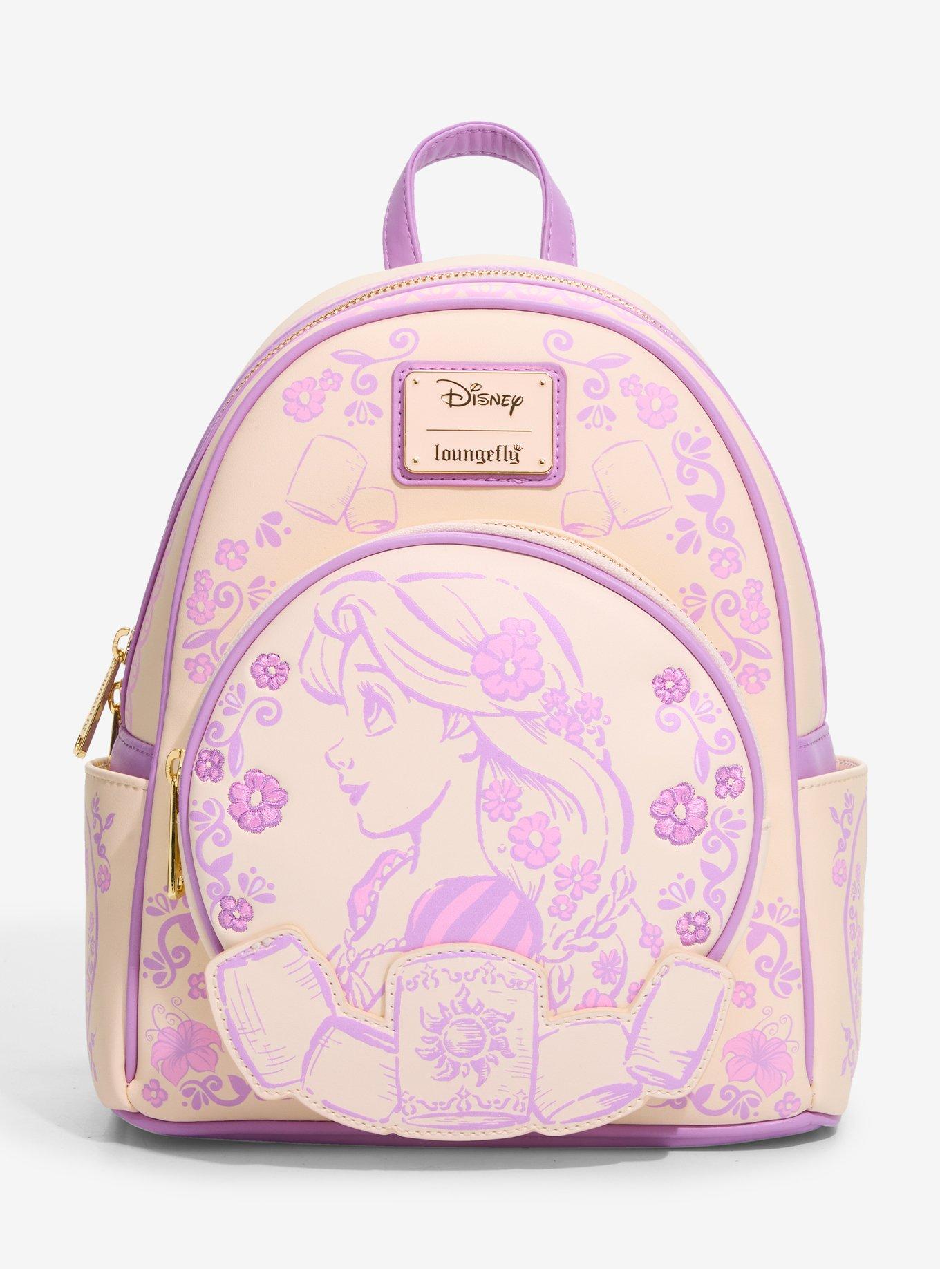 Mochila mini Disney Tangled Rapunzel con linternas