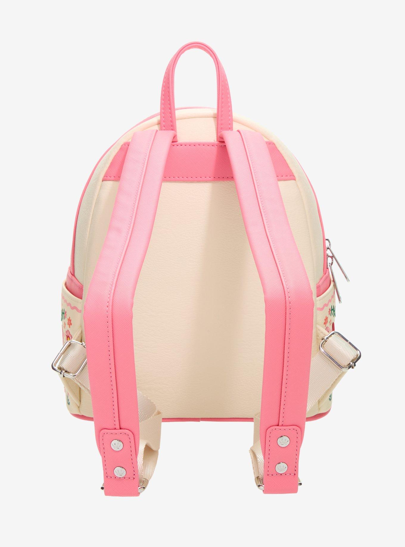 Mochila mini bordada floral de Minnie Mouse