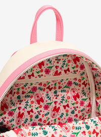 Mochila mini bordada floral de Minnie Mouse