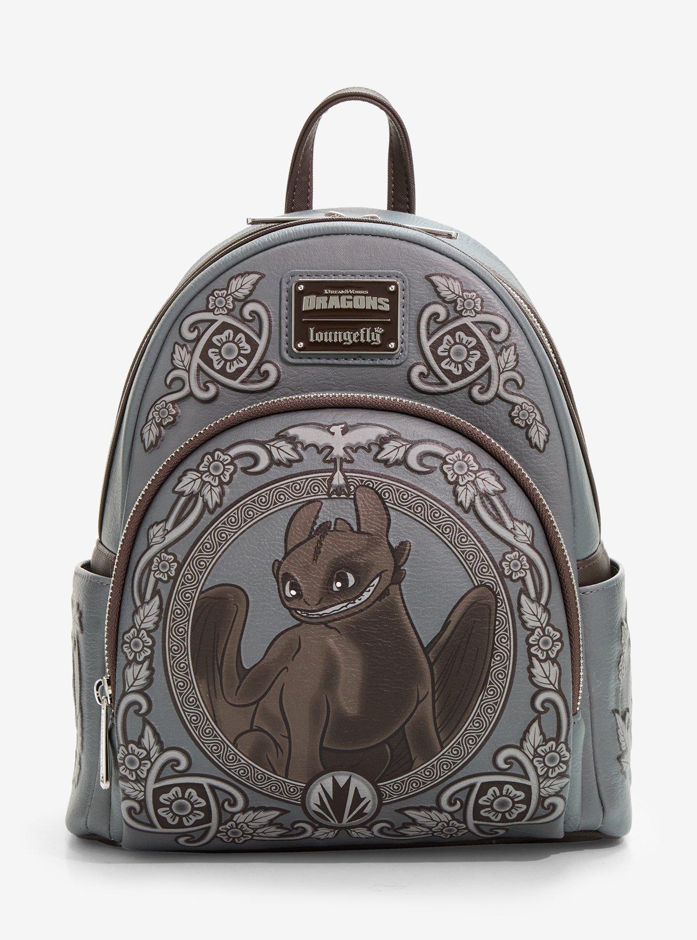 Mochila mini Toothless de How to Train Your Dragon