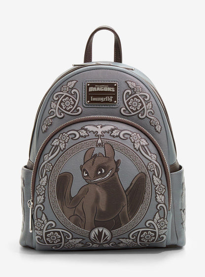Mochila mini Toothless de How to Train Your Dragon