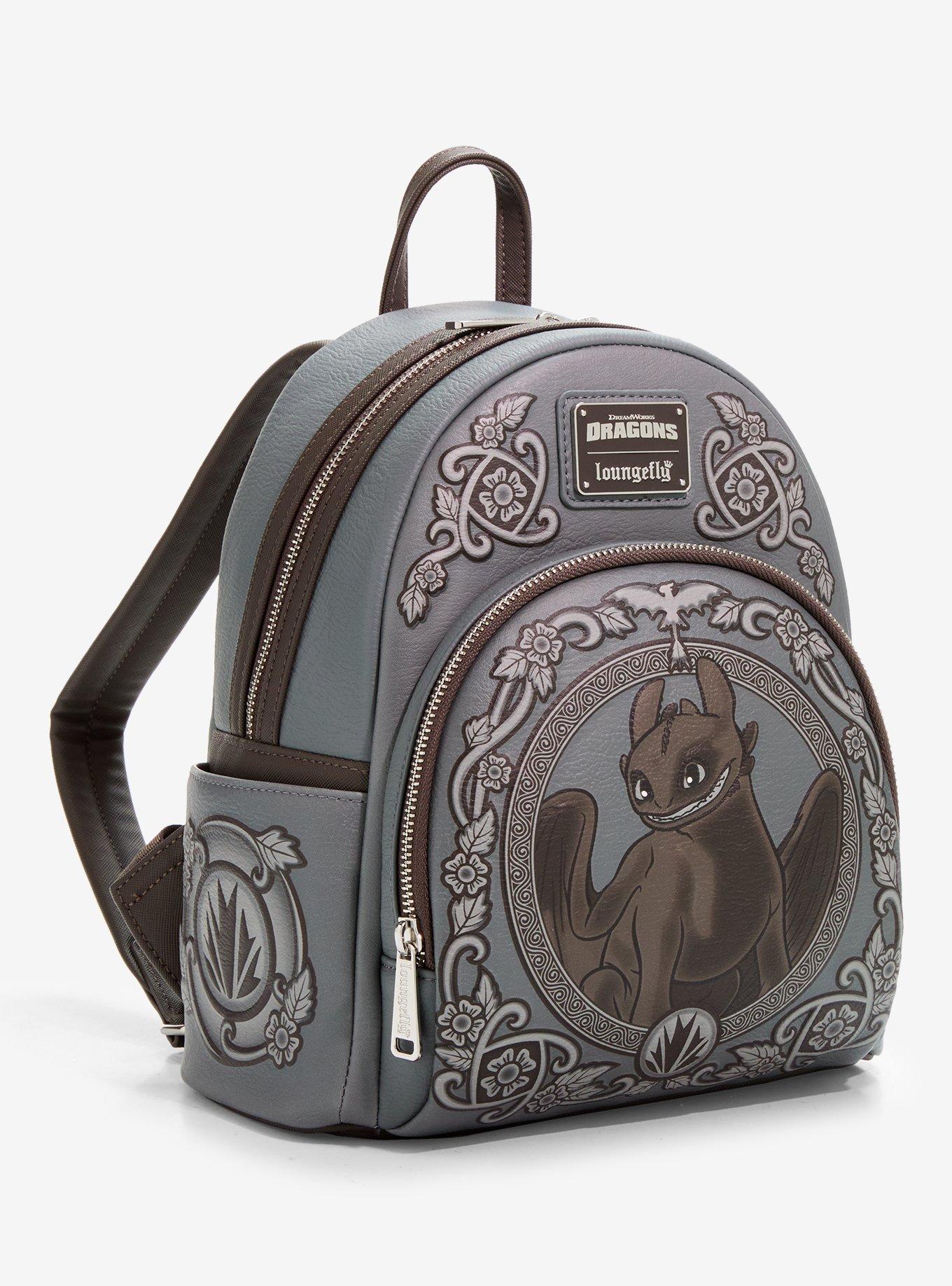 Mochila mini Toothless de How to Train Your Dragon