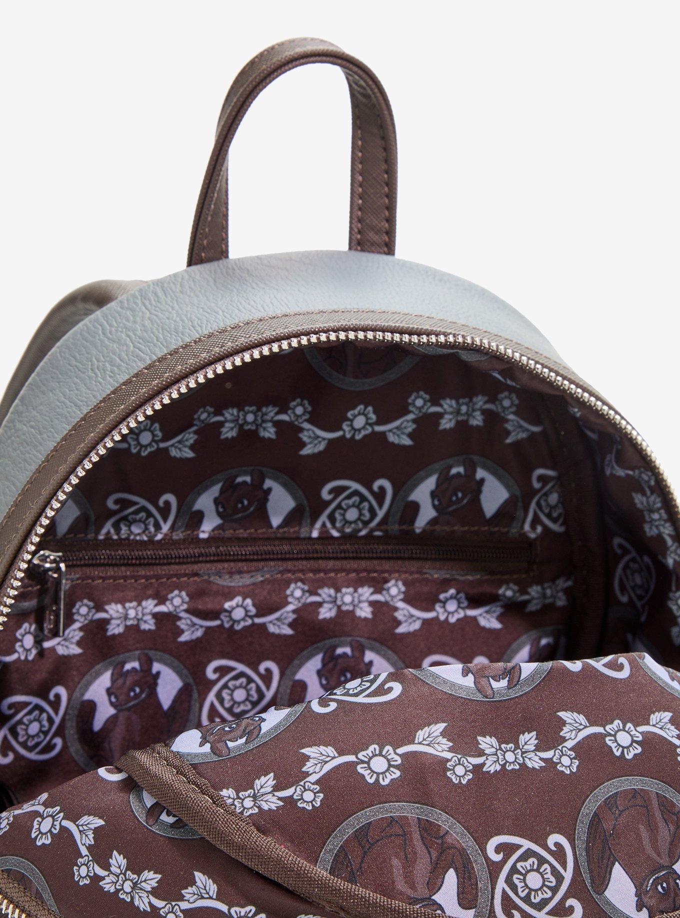 Mochila mini Toothless de How to Train Your Dragon