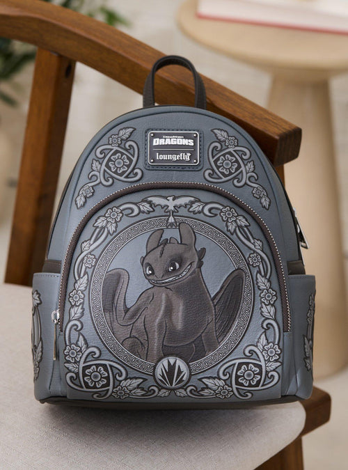 Mochila mini Toothless de How to Train Your Dragon