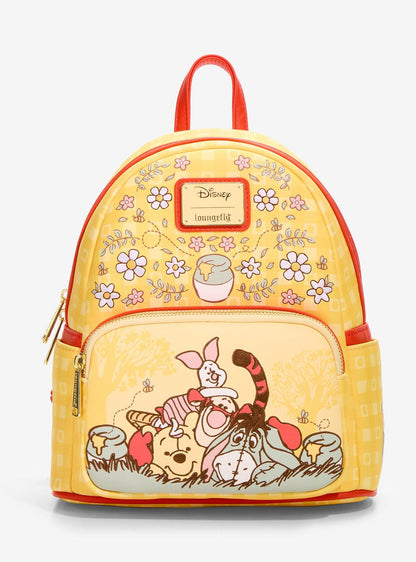 Mochila mini Disney Winnie the Pooh Floral Gingham