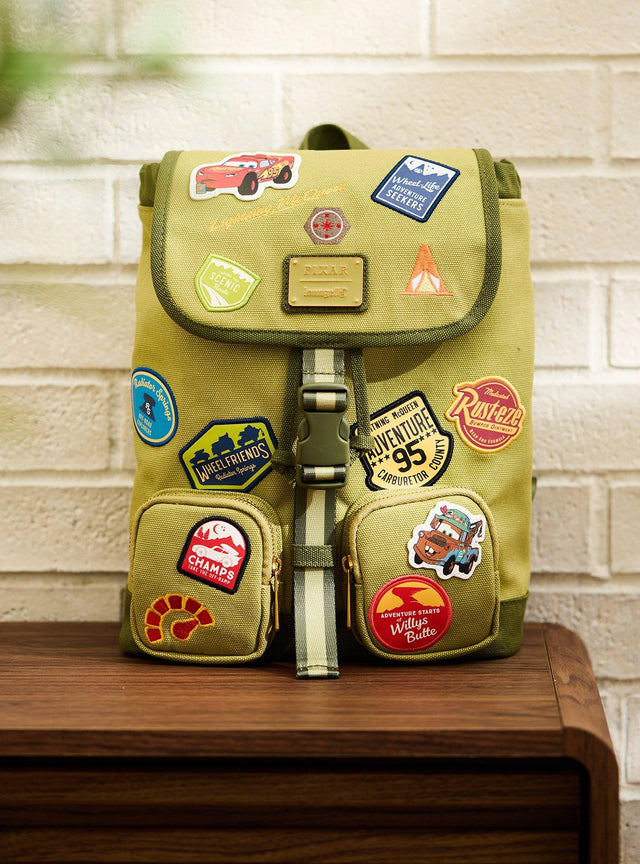 Mochila mini Disney Pixar Cars con parches