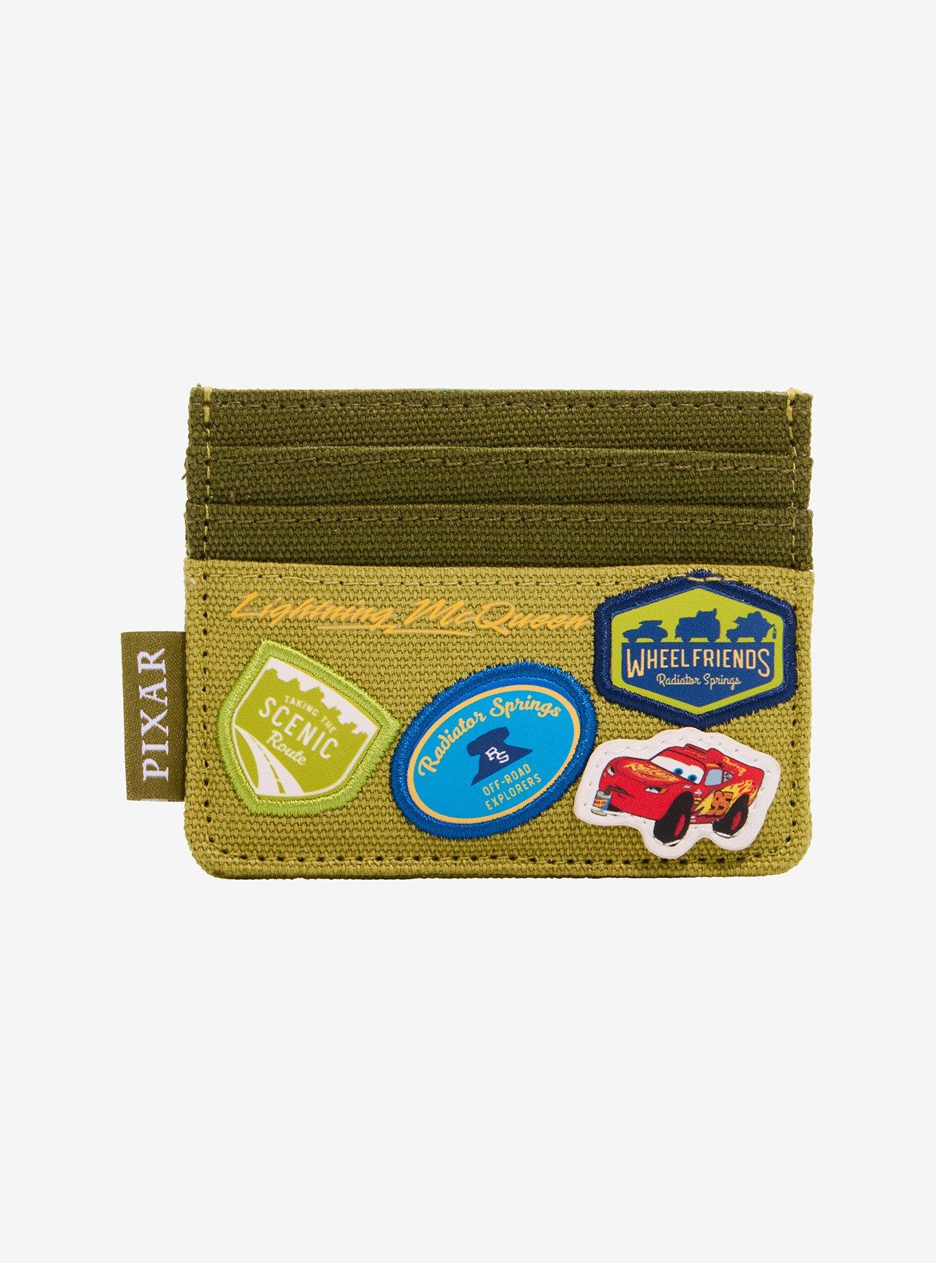 Porta tarjetas Disney Pixar Cars con parches