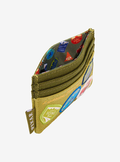 Porta tarjetas Disney Pixar Cars con parches