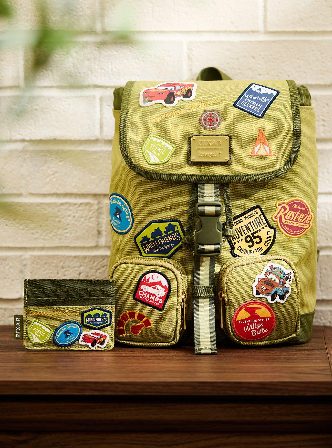 Porta tarjetas Disney Pixar Cars con parches