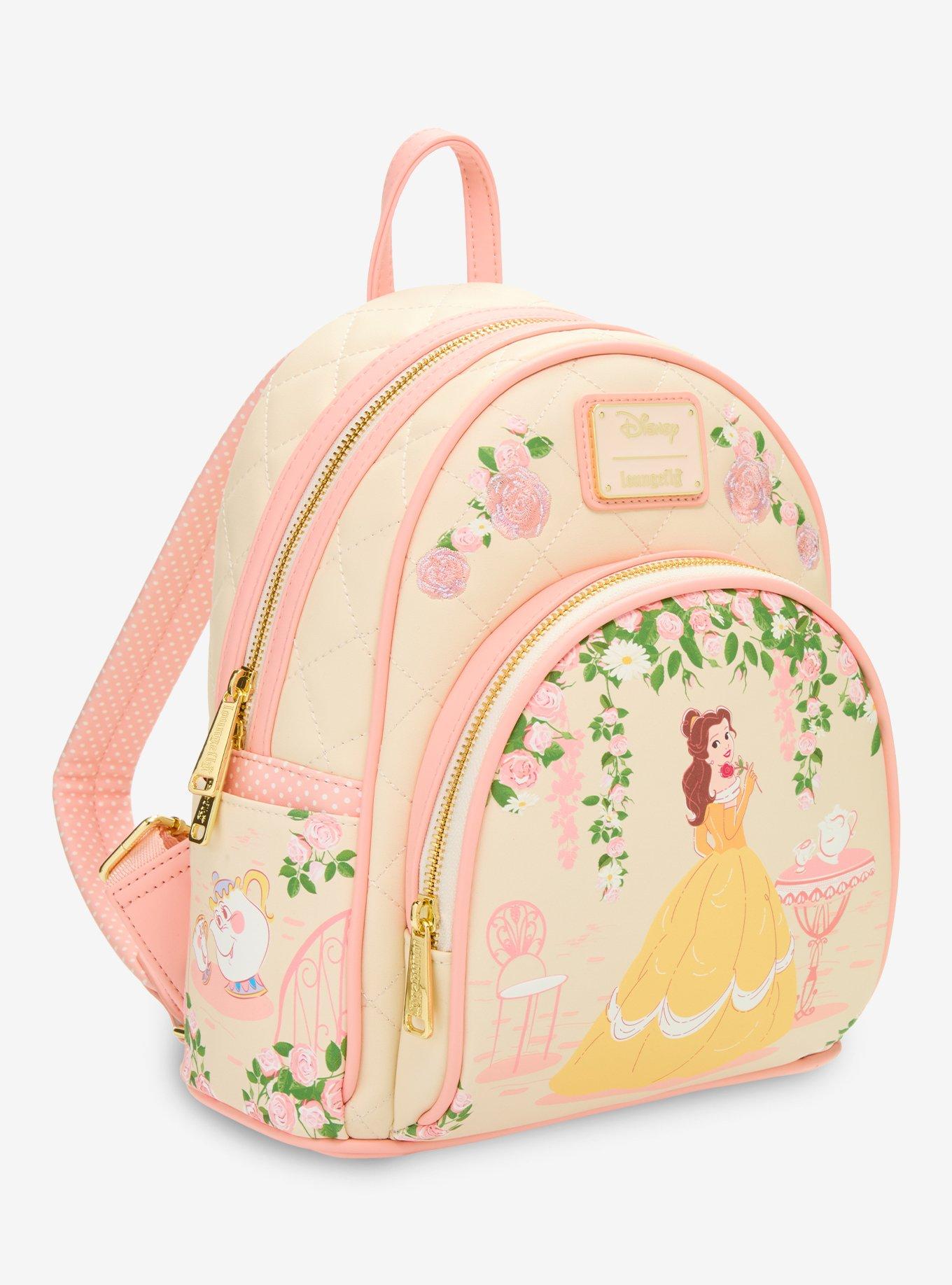 Mochila mini acolchada Belle de Beauty and The Beast