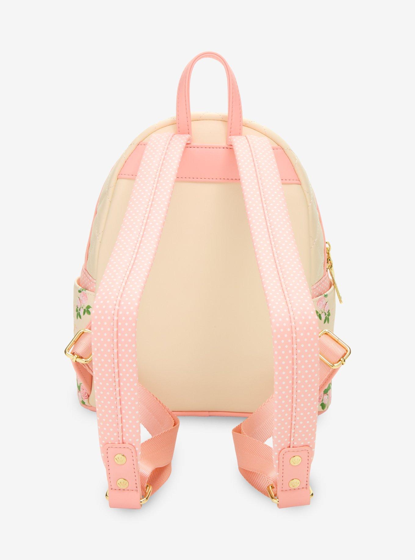 Mochila mini acolchada Belle de Beauty and The Beast