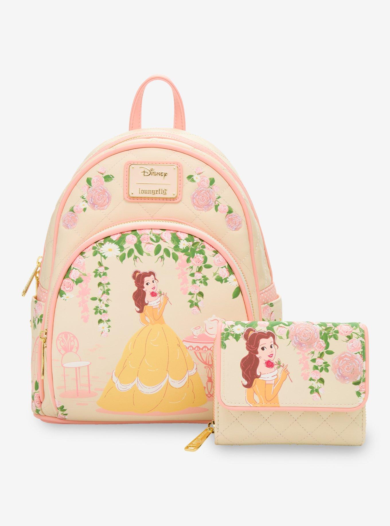 Mochila mini acolchada Belle de Beauty and The Beast
