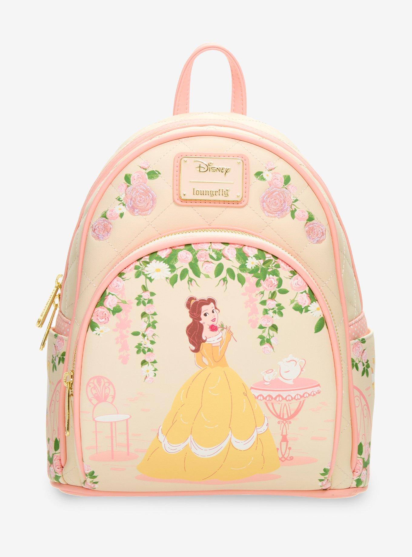 Mochila mini acolchada Belle de Beauty and The Beast