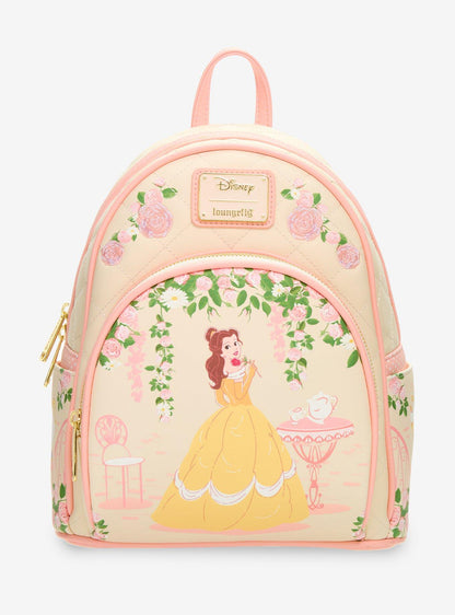Mochila mini acolchada Belle de Beauty and The Beast