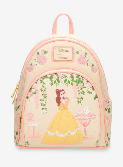 Mochila mini acolchada Belle de Beauty and The Beast