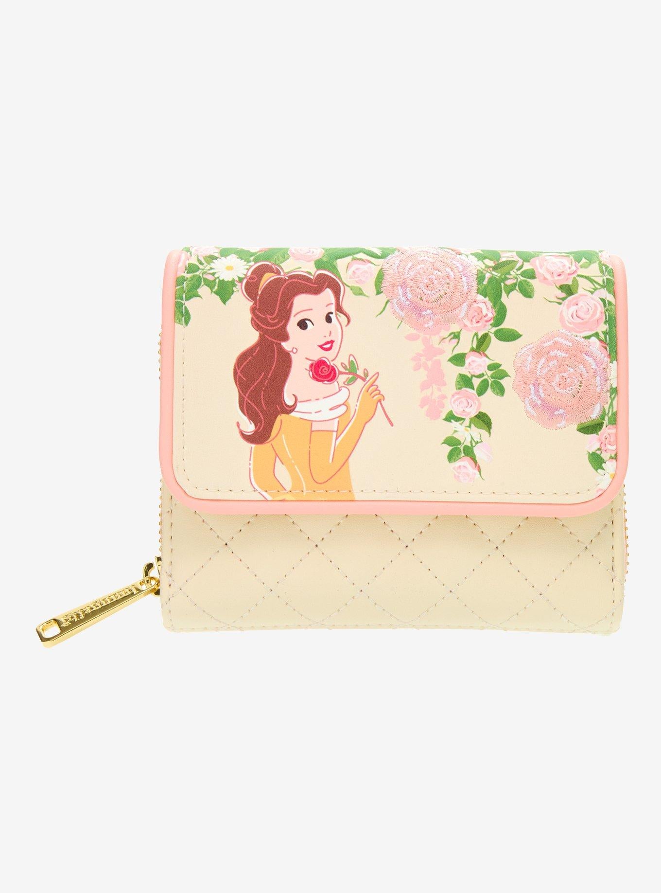 Billetera acolchada Belle de Beauty and the Beast