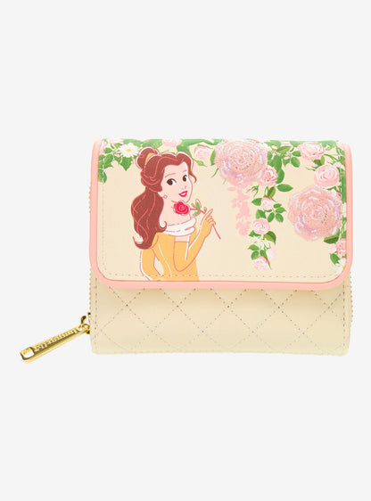 Billetera acolchada Belle de Beauty and the Beast