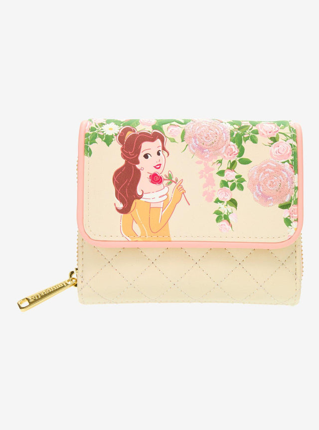 Billetera acolchada Belle de Beauty and the Beast