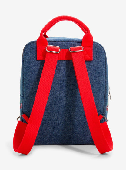 Mochila mini Marvel Spider-Man de denim con cerezas
