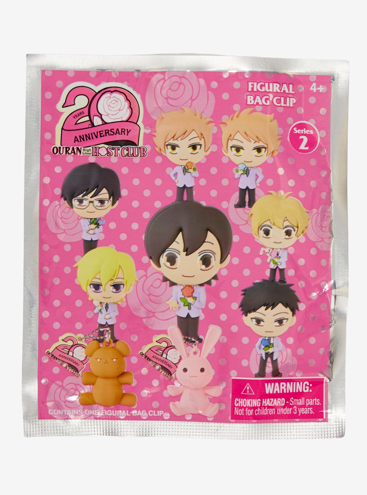 Ouran High School Host Club: clip sorpresa para bolso
