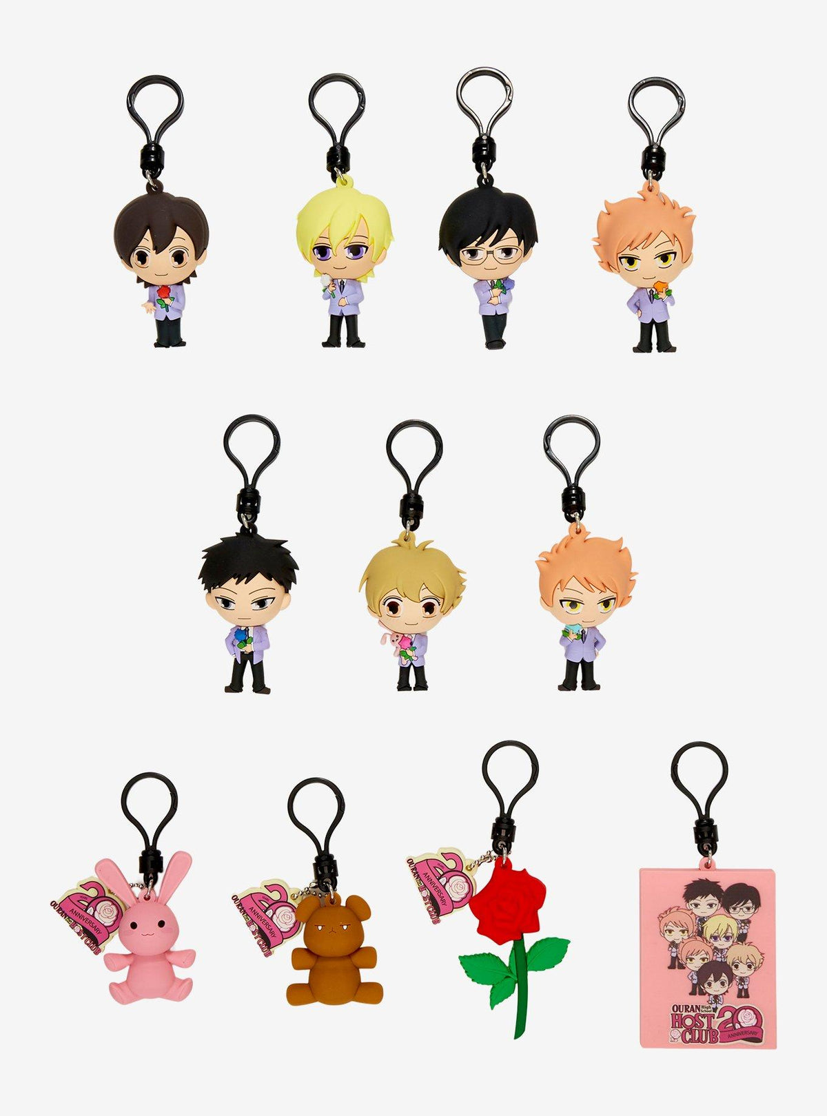 Ouran High School Host Club: clip sorpresa para bolso