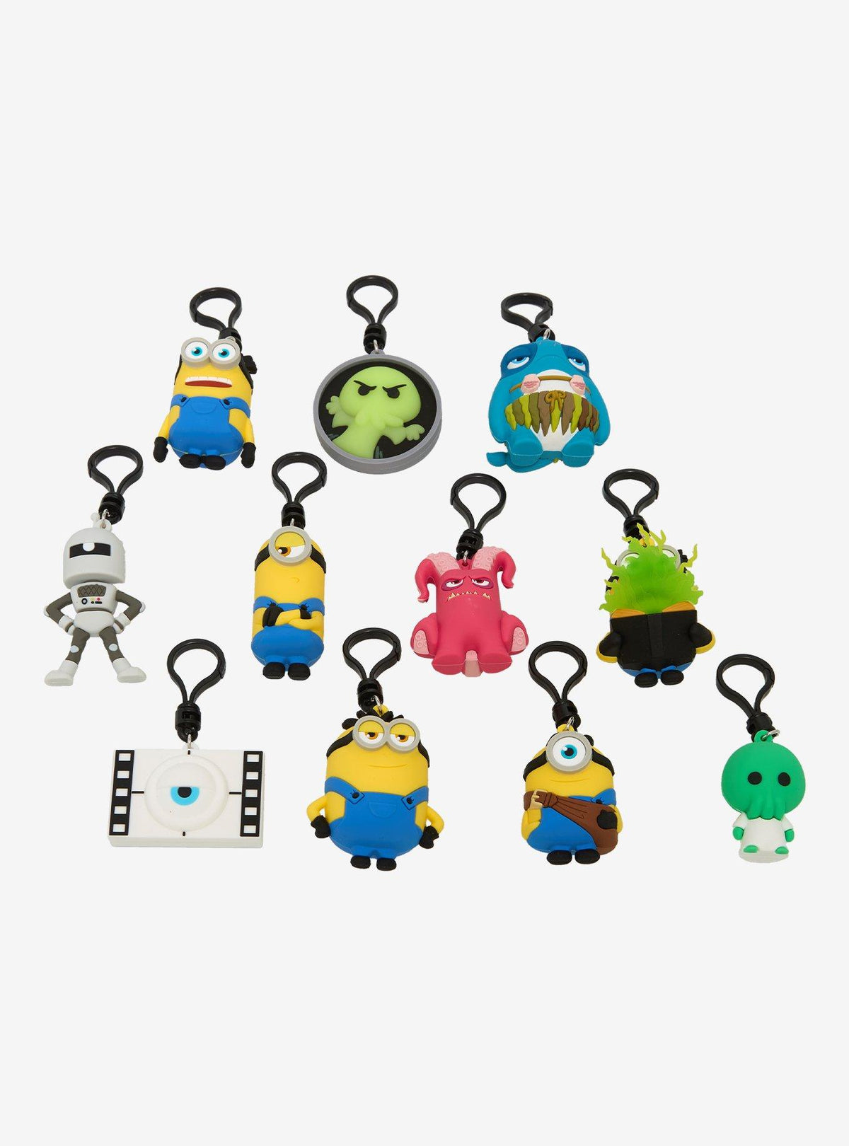 Clip sorpresa para bolso Minions & Monsters, serie 2