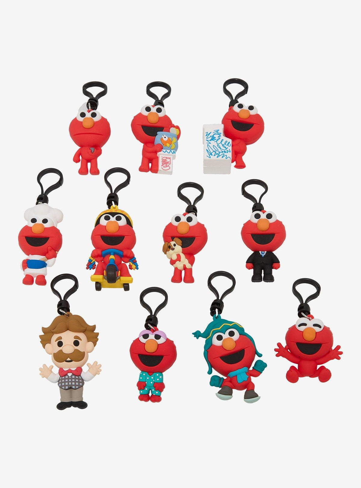 Clip sorpresa para bolso de Elmo - Sesame Street