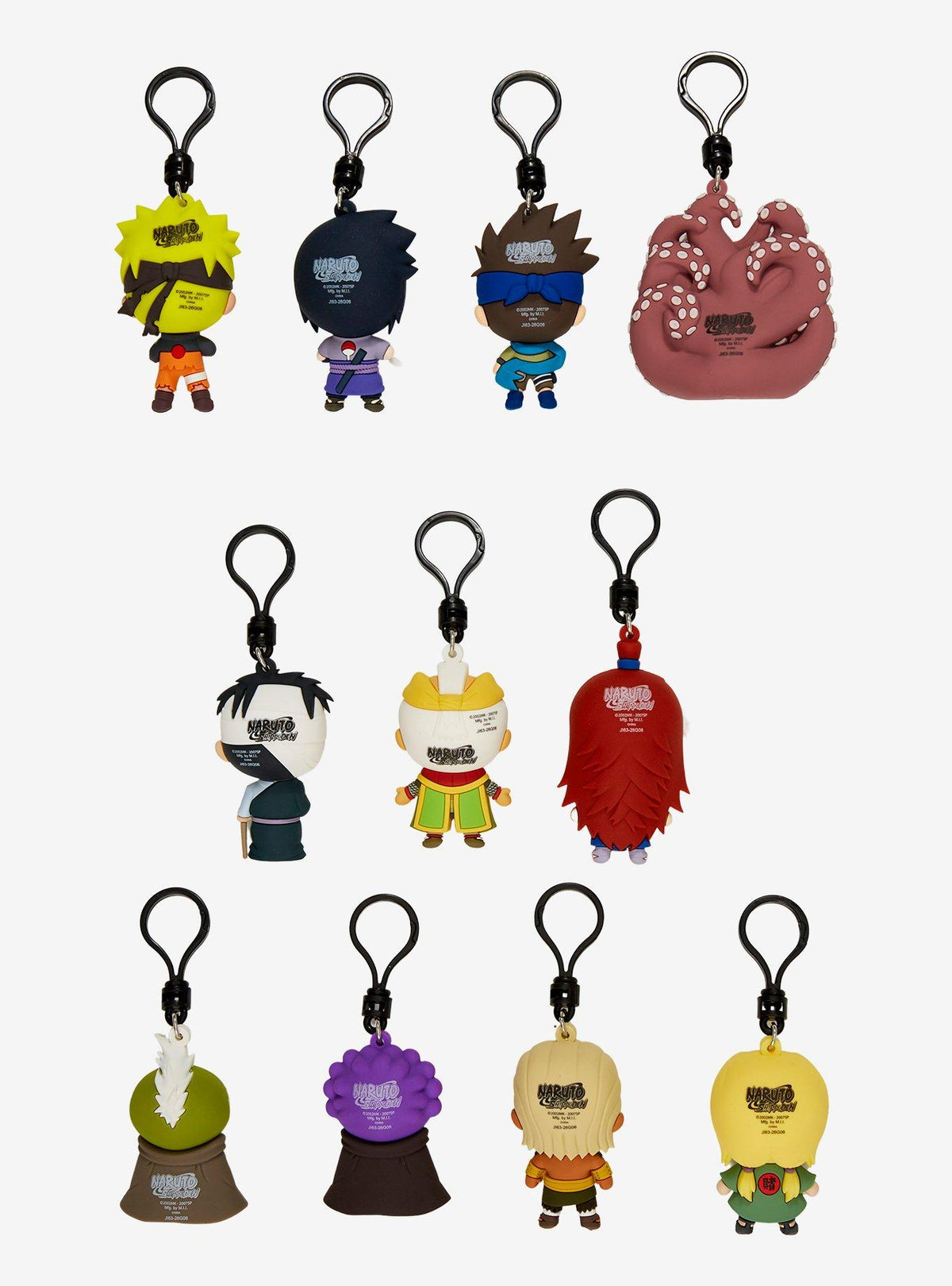 Clip para bolso sorpresa Naruto Shippuden, serie 9