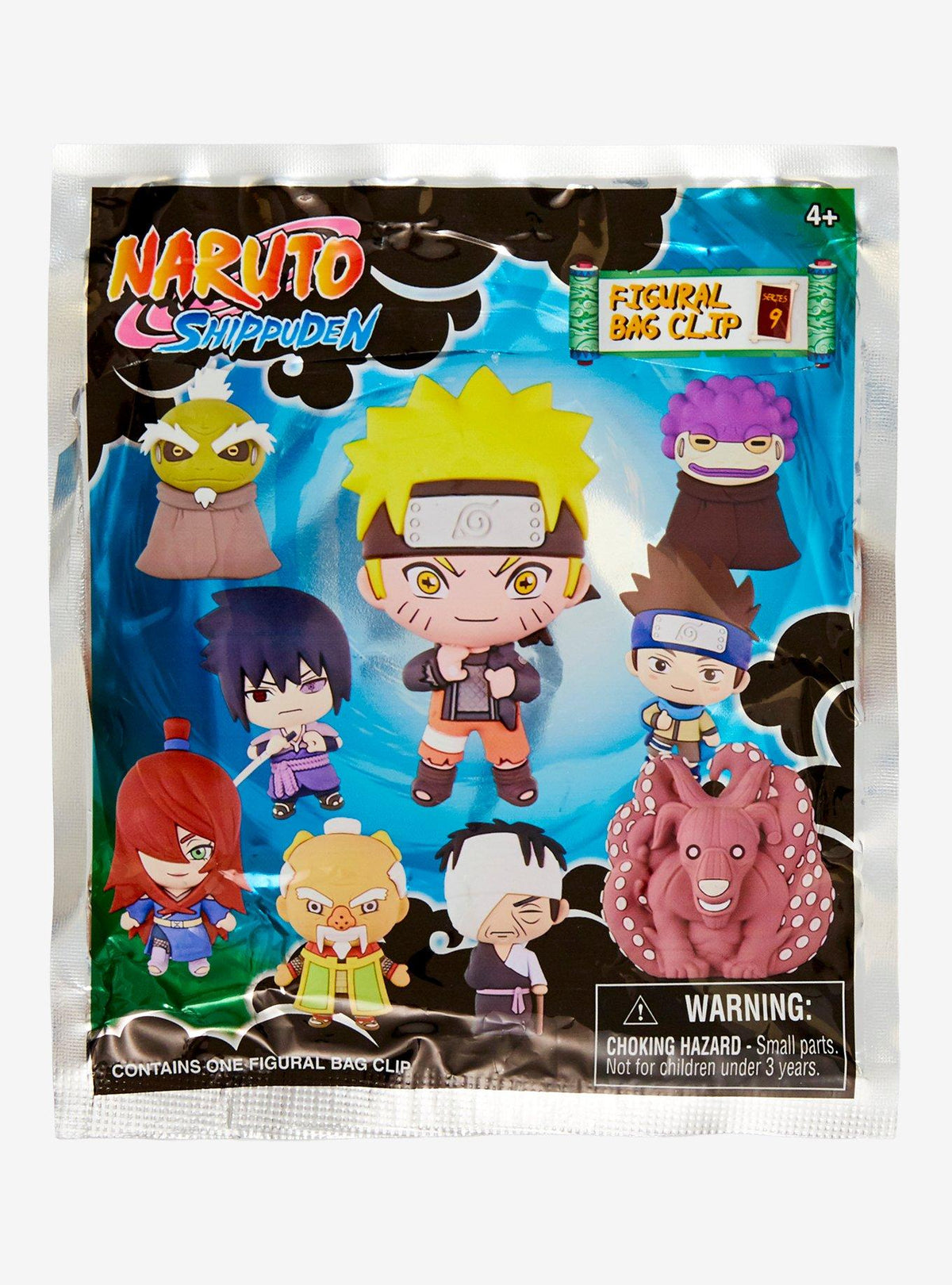 Clip para bolso sorpresa Naruto Shippuden, serie 9