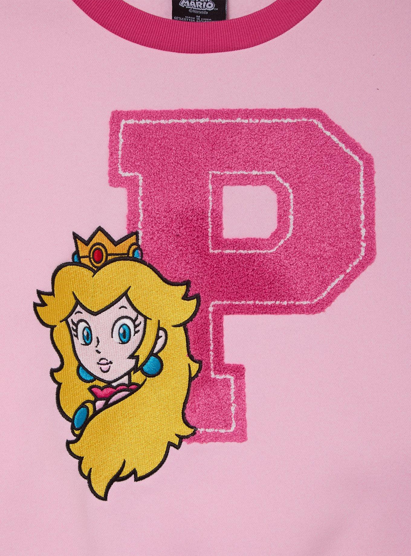 Polerón corto de Princess Peach de Super Mario Bros.