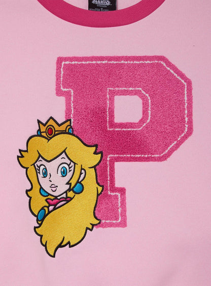 Polerón corto de Princess Peach de Super Mario Bros.