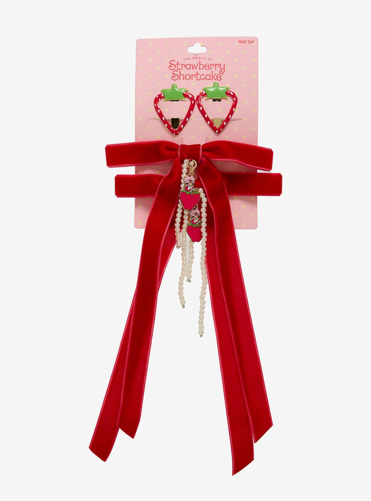 Set de accesorios para el pelo Strawberry Shortcake