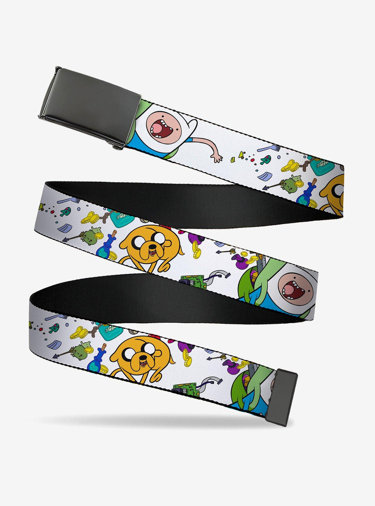 Cinturón Adventure Time con Jake y Finn