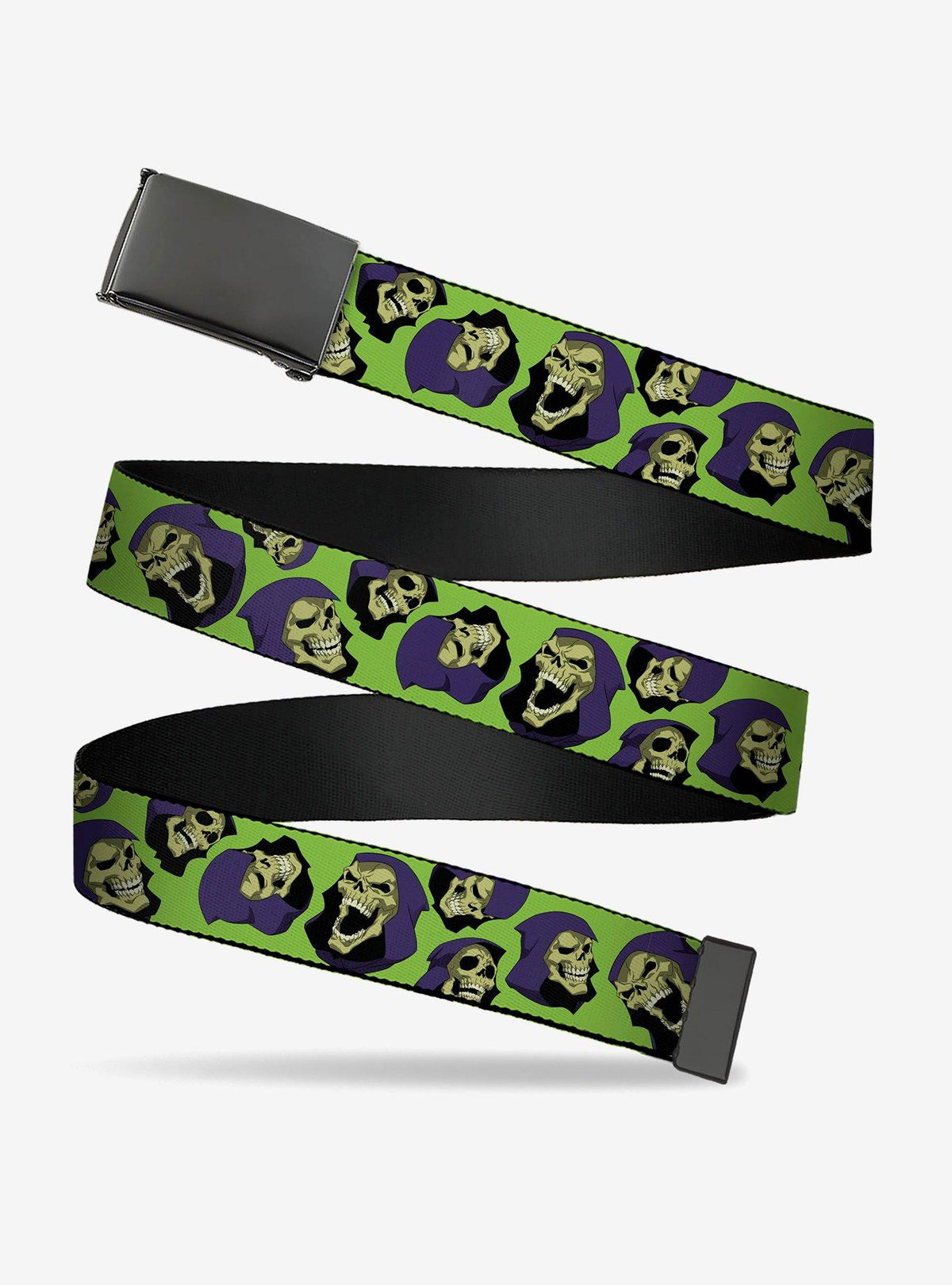 Cinturón verde de Masters of the Universe con Skeletor