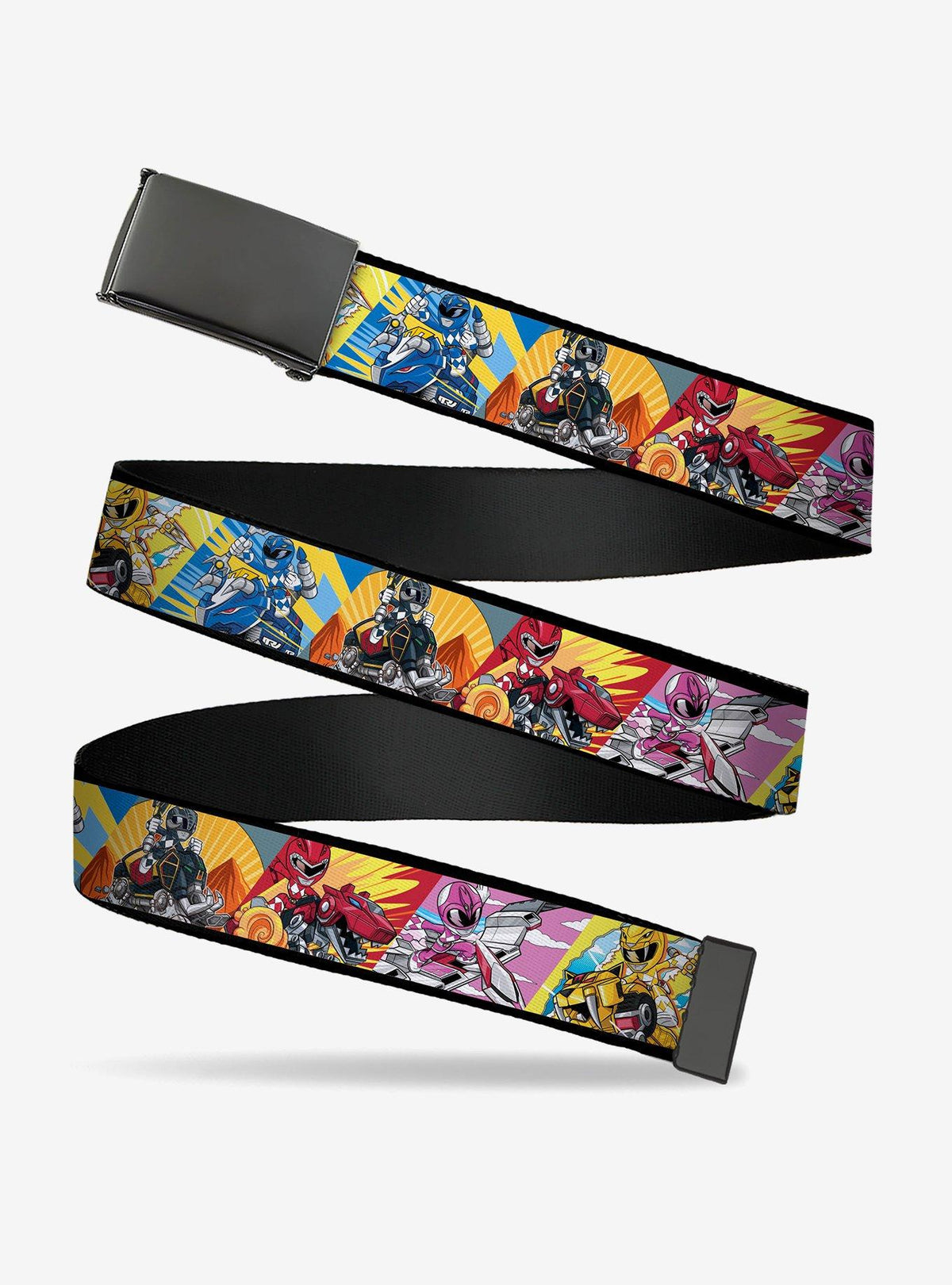Cinturón Power Rangers con hebilla de broche