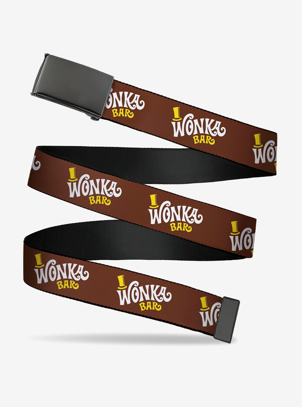 Cinturón con hebilla del logo Wonka Bar