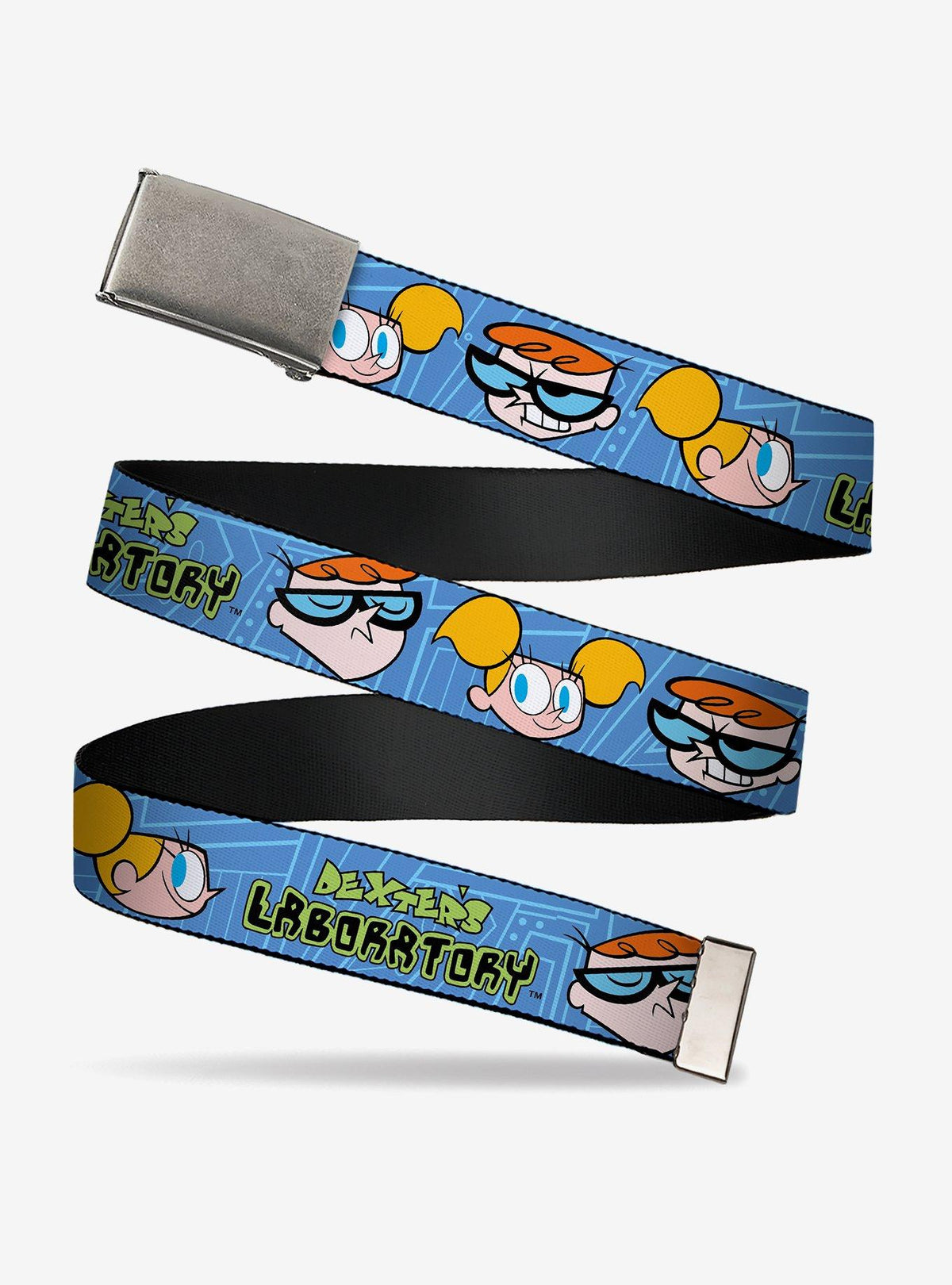 Cinturón Dexter's Laboratory con Dexter y Dee Dee