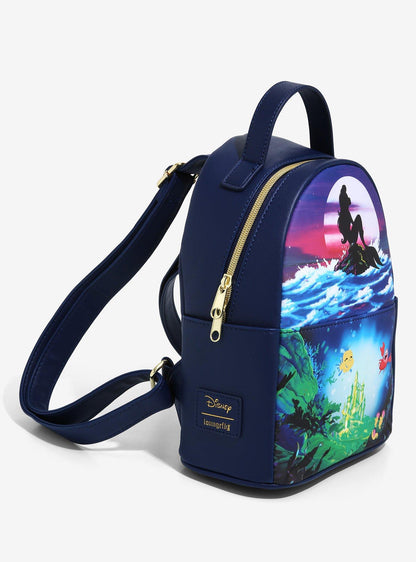 Mochila mini silueta The Little Mermaid